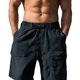 thumbnail image 1 of Pantalones cortos casuales para hombre: tejido transpirable para la comodidad y el estilo diarios, 1 of 8