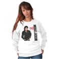 thumbnail image 4 of Michael Jackson Bad Album Cover Unisex Plus Fleece Graphic Sweatshirt Brisco Brands 5X, 4 of 6