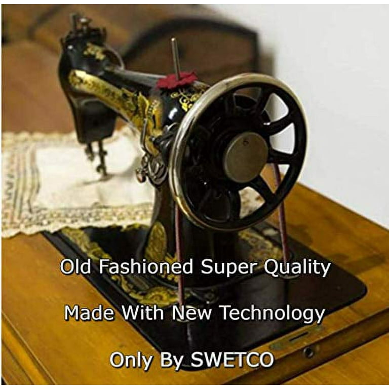 Sewing Machine Belt Real Cow Leather Belt 71 3/16 The Best Sewing Machine  Belt Treadle Parts with Hook for Singer/Jones Sewing Machine by SEWTCO