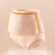thumbnail image 2 of Gibobby Ropa Interior dama Ropa interior térmica gruesa y polar para mujer, ropa interior algodón cintura alta para mujeres y niñas （Beige， M), 2 of 4
