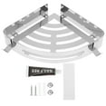 thumbnail image 1 of Bathroom Shower Shelf Corner Storage Rack Toilet Wall Shelf Shower Caddy, 1 of 8
