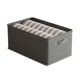 thumbnail image 1 of Caja de almacenamiento plegable para armario, 2023 contenedores de ropa mejorados con marco de metal, contenedores de tela catiónica plegables y gruesos, contenedores grandes con organizador., 1 of 6