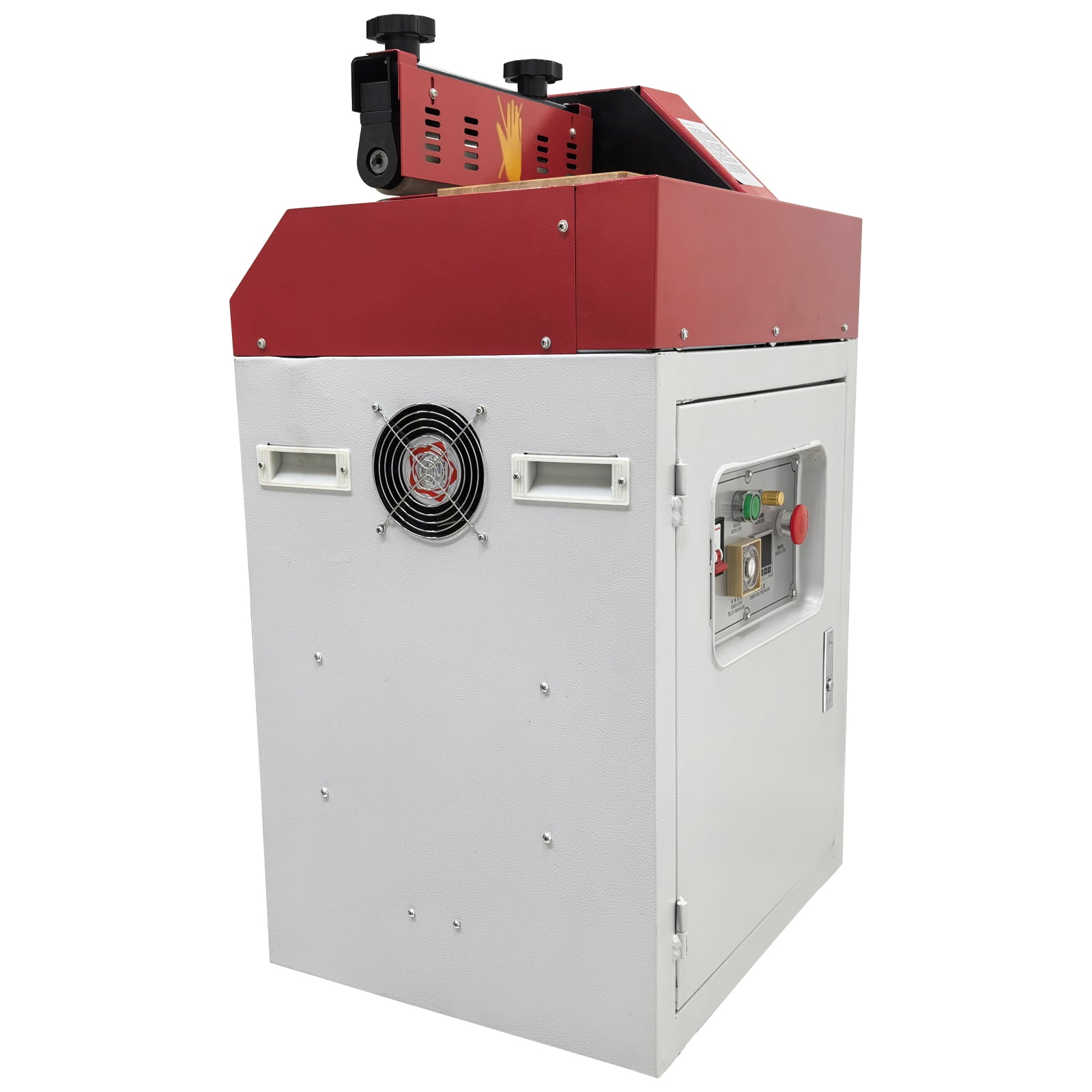 11.8IN Hot Melt Glue Coating Machine Stand Type Hot Cementing Without Plug 220V