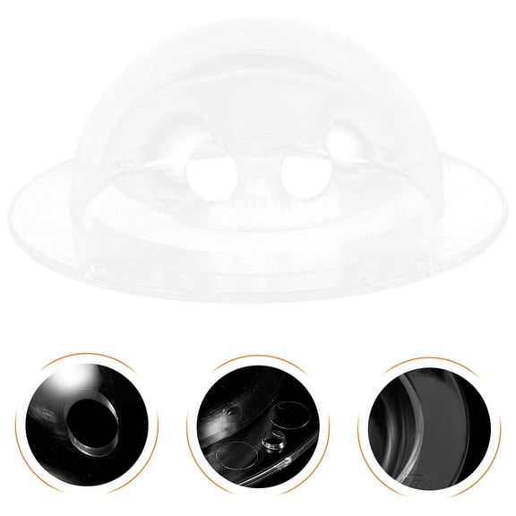 Tineasur Durable Transparent Pet Fence Dome Window for Cats and Dogs with Rounded Edges