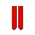 thumbnail image 2 of Stance mens Icon Solid Color Cotton Crew Socks (M, Red), 2 of 3