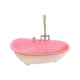 thumbnail image 1 of Accesorio de Baño Zulema 1/6 Bañera Rosa Claro para Muñecas, 1 of 8