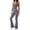 Purple, variant on Lounge Sets for Women Solid Color Sports Tank Tops with Removable Pads and High Waist Flared Yoga Leggings Two Piece Workout Outfit for Gym Yoga