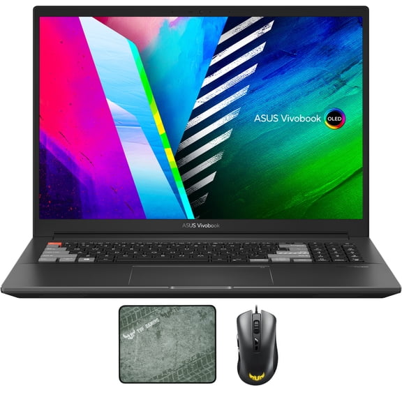 ASUS Vivobook Pro 16X OLED Gaming/Entertainment Laptop (AMD Ryzen 7 5800H 8-Core, 16.0in 60Hz 4K (3840x2400), Win 11 Home) with TUF Gaming M3 , TUF Gaming P3