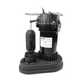 thumbnail image 1 of Bomba de sumidero RainBro PSU051V 1/2 HP termoplástica sumergible, 1 of 6
