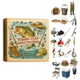 thumbnail image 2 of CJiaWei Gear Advent Calendar 2025 24 Day Countdown With Mini Tackle And Perfect Holiday For Anglers Father Husband, 2 of 5
