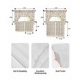 thumbnail image 5 of White Pumpkin Swag Curtains for Living Room/Bedroom Windows, Vintage Thanksgiving Fall Maple Leaves Kitchen Curtains and Valances Set 36 Inch Length, Light Filtering Swags Valance Curtain Panels, 5 of 5