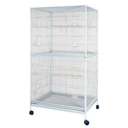 4030FL White Extra Large Flight Bird Cage, by A&E Cage Company