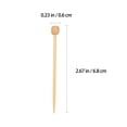 thumbnail image 2 of Raindrops Knitting Accessories 20Pcs Wood Knitting Sticks Single Pointed For Kids And Friends, 2 of 8