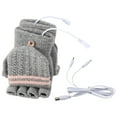 thumbnail image 1 of Xihbxyly Guantes Calefactables Usb, Cómodos de Algodón, Temperatura Ajustable, Calentadores de Manos con Alimentación Usb, Ideales para Esquiar y Estudiar En Invierno, Talla Única., 1 of 2