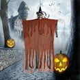 thumbnail image 4 of Halloween Decorations Outdoor - Hanging Skeleton Ghosts with Flowing Robes - Flying Figures for Haunted Yard Porch Party Decor - Scary Graveyard Props and Hanging Displays, 4 of 6