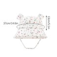 thumbnail image 3 of hengsof Baby Bucket hat Cute Infant Fashion Print Sun Hat UPF 50+ Sun Protection Summer Girls Boys Hats, 3 of 4