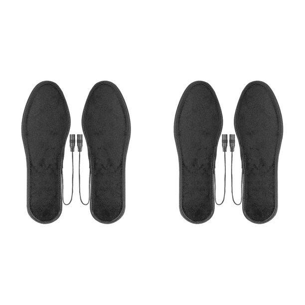 Plantillas Zapatos Con Calefacción USB para Hombres Y Mujeres Calentador Pies Lavable Alfombrilla Calcetines (41 A 42)