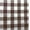 Brown, variant on Gingham Checkered Poly Cotton 1 Inch Black Fabric - Sold By The Yard - 57" / 58"