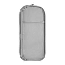 Matoen Double-Layer Mesh Pencil Case - Large Pencil Case Organizer Transparent Pencil Bag for Juniors, Portable Handheld Storage with Zipper Design, Perfect for University and Home Use