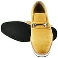 thumbnail image 2 of LIBERTYZENO Little & Big Boys Soft Velvet Casual Slip On Shoes Walking Boy Kids Shoes, Yellow, 2 of 7