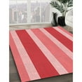 thumbnail image 2 of Ahgly Company Indoor Square Patterned Light Coral Pink Area Rugs, 5' Square, 2 of 6