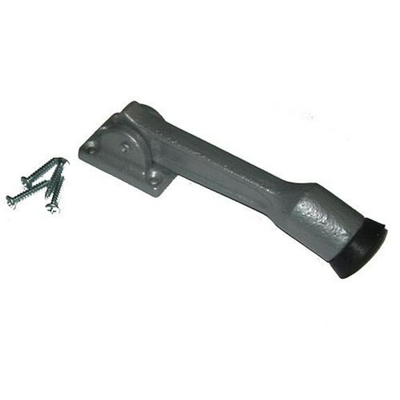 Cal-Royal IRODH-5 ALUM Door Stop, Kick Down 5" Aluminum Finish