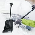 thumbnail image 3 of AYYUFE Snow Shovel High Hardness Rust-proof Metal Car Ice Snow Removal Heavy-duty Shovel for Outdoor, 3 of 8