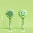thumbnail image 3 of ACDANC 2Pcs Cat Brush Safe Cat Brush for Shedding Rounded Stainless Steel Teeth Cat Grooming Supplies,Green,Tpr Needle Comb, 3 of 4