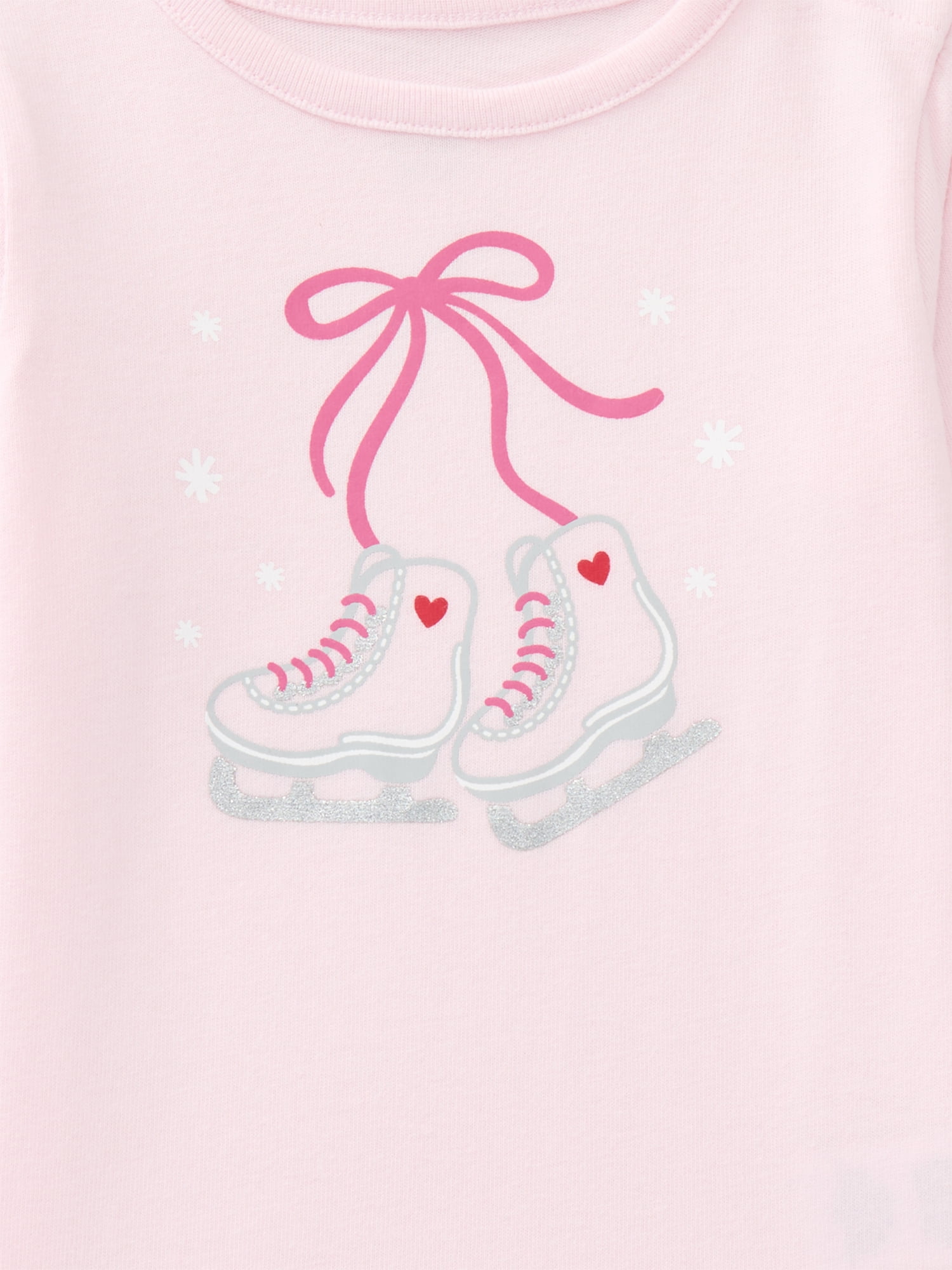 Garanimals Baby Girls Graphic Bodysuit with Long Sleeves, Sizes 0M-24M