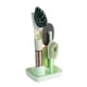 thumbnail image 1 of Cepillo de esponja Bandeja portátil Limpieza extraíble Cepillos suaves de silicona Utensilios de cocina Fregadero Dispensador de inodoro Accesorios de cocina Verde Inevent HA011709-02, 1 of 7