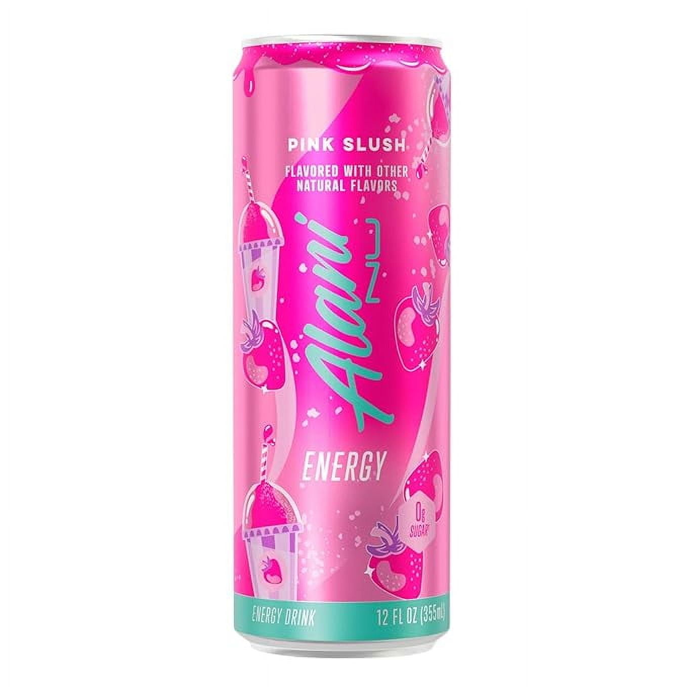 New Alani Energy Drinks Variety Pack Watermelon Wave, Pink Slush, Orange Kiss Flavors Sugar-Free, Low-Calorie, 200mg Caffeine, Energy Boost Drink 12 fl oz (Pack of 6)