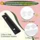 thumbnail image 4 of Soporte Para Extensiones De Cabello, Organizador Acrílico Con Ventosas Y Cintas Adhesivas, Diseño Compacto Ideal Para Uso Doméstico O En Salón., 4 of 9
