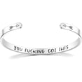 thumbnail image 1 of Bracelet d'Encouragement en Acier Inoxydable pour Cocktail, Collation des Grades, 1 of 3