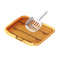 thumbnail image 2 of Pet Training Toilet, Strong Load Bearing Flat Plate Type Dog Potty Tray  for Outdoor, 2 of 7