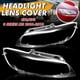 thumbnail image 2 of 1Pair Headlight Head Light Lamp Lens Cover for BMW E92 E93 Coupe M3 328I 335I Cabrio 2006-2010, 2 of 5