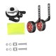 thumbnail image 2 of Ruedas de Entrenamiento para Bicicletas Infantiles, Estabilizadores de Bicicleta Ajustables, Ruedas Traseras Ligeras para Uso en Interiores Y Exterior Rojo, 2 of 8