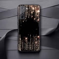 thumbnail image 1 of Love Rose Gold Style para Samsung Galaxy S23 S22 S21 S20 FE Ultra S10 S10E Lite 5G S9 S8 S7 S6 Edge Plus, funda de teléfono negra, Fundas Tan Jianjun unisex, 1 of 2