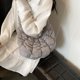 thumbnail image 5 of Bolso Cruzado JShteea Fruncido Nube Gris, 5 of 8