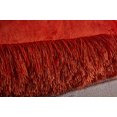 thumbnail image 2 of Amazing Rugs PIL-NS-2017 18 x 18 in. Decorative Shaggy Pillow in Rust, 2 of 3