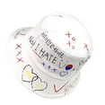 thumbnail image 3 of Guardurnaity Sombrero de pescador de estilo hip hop, personalizado, estilo grafiti, unisex. Sombreros Blanco s, 3 of 6