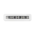 thumbnail image 1 of Bewildely Mini 5-LED Night Light Cabinet Closet Lámpara de empuje Luz de pared con para escalera Baño junto a la cama con base adhesiva Iluminación navideña Blanco Bewildely HA024574-01, 1 of 6