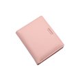 thumbnail image 1 of Qarigey Cartera de cuero para mujer, billetera de almacenamiento para billetes, monedero portátil para playa, escuela, tienda, tarjetero, bolsillo para Carteras Rosado Qarigey AP011560-04, 1 of 6