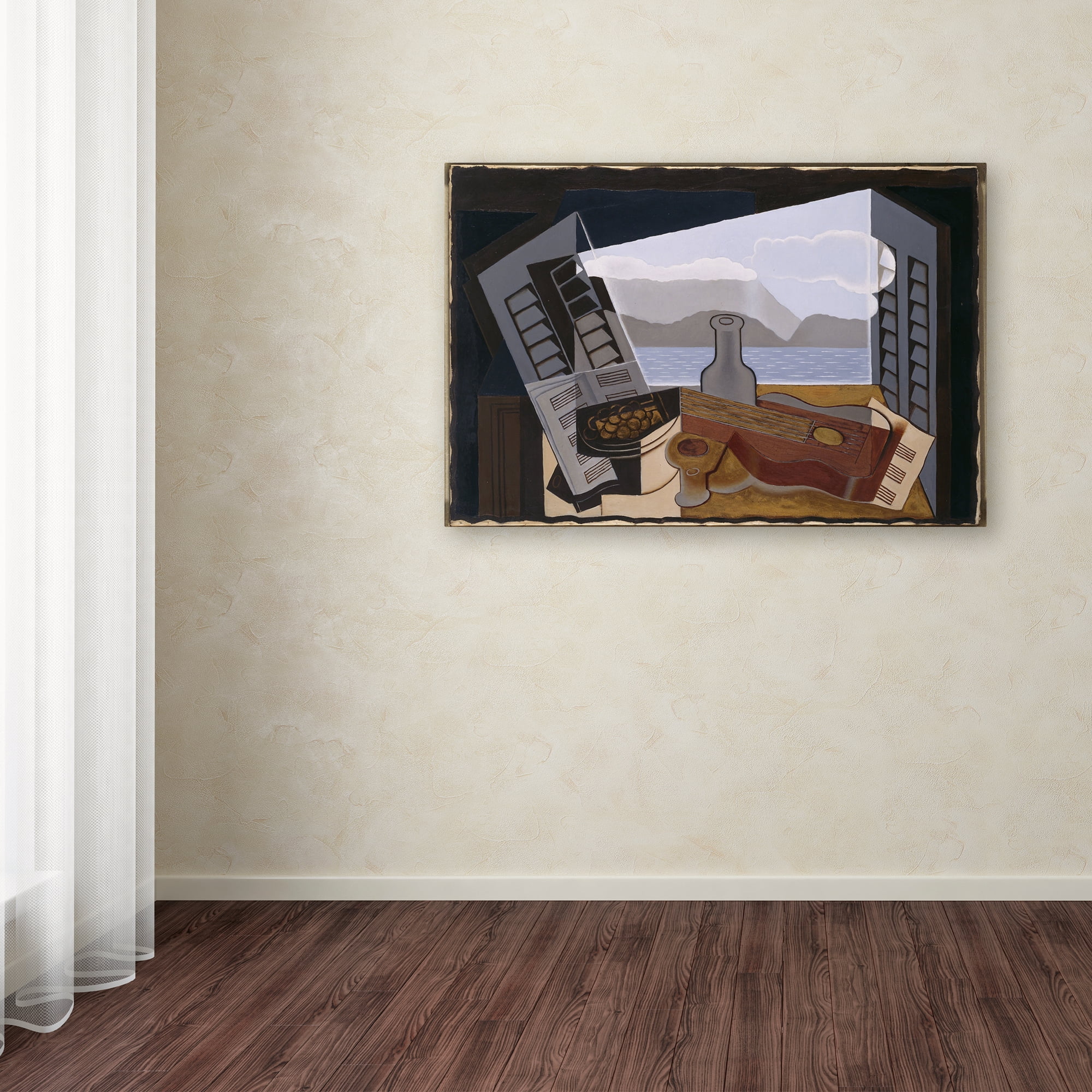 Juan Gris 'The Open Window' Canvas Art