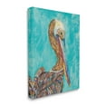 thumbnail image 3 of Stupell Industries Beautiful Pelican Bird Vivid Collaged Patterns Design Painting Gallery Wrapped Canvas Print Wall Art, Design by Lisa Morales, 3 of 7