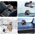 thumbnail image 5 of Car Fan Heater, 12v 120w 2-in-1 Portable Car Heater Defroster With 360 Swivel Base, Car Windshield Defroster Black Tz, 5 of 5