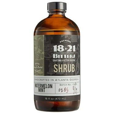 18.21 Bitters 16 oz. Watermelon Mint Shrub (Drinking Vinegar)
