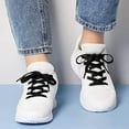 thumbnail image 3 of 2 Pair 5/16 inch Flat Shoe Laces Strings Replacement for Sneakers Athletic Shoes, 3 of 3