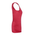 thumbnail image 6 of GEWSEY Yoga Tank Tops for Women Loose Fit Workout Shirts Sexy Open Back Activewear Athletic Clothes Soft Sports Tank Top (Red, M), 6 of 6