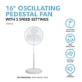 thumbnail image 4 of Perfect Aire 48.5 in. H X 16 in. D 3 speed Oscillating Pedestal Fan, 4 of 6