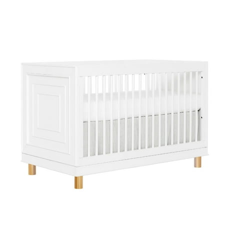 UPC: 0810063665555 | evolur Art Deco Crib in White/Gold